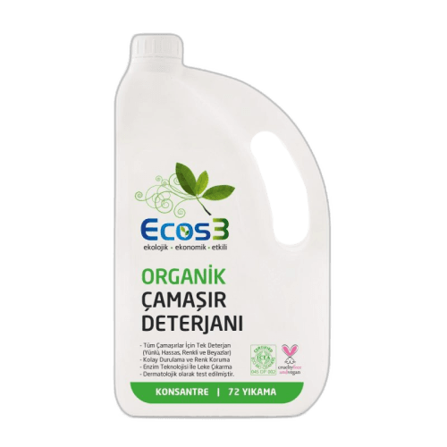 Ecos3 Ultra Konsantre Sıvı Çamaşır Deterjanı 2500 ml