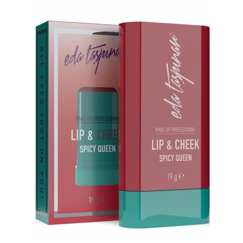Eda Taşpınar Lip Cheek Cream Blush Stick Spicy Queen19 gr