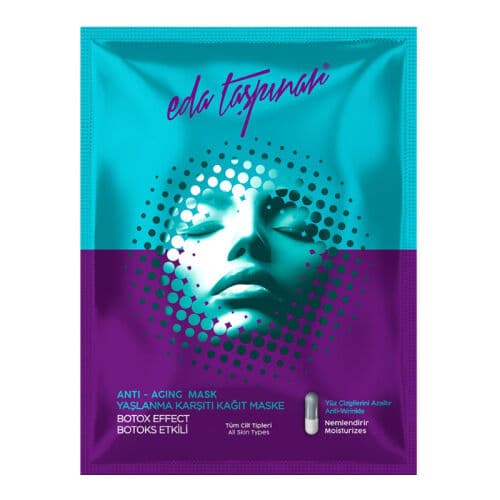 Eda Taşpınar Yaşlanma Karşıtı Kağıt Maske 25 gr