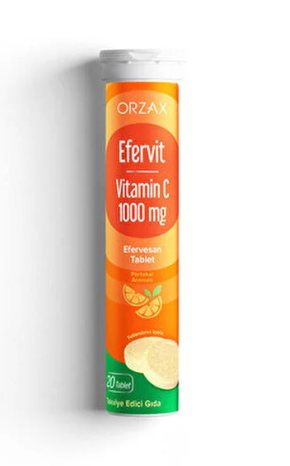 Efervit Vitamin C 1000 mg 20 Efervesan Tablet