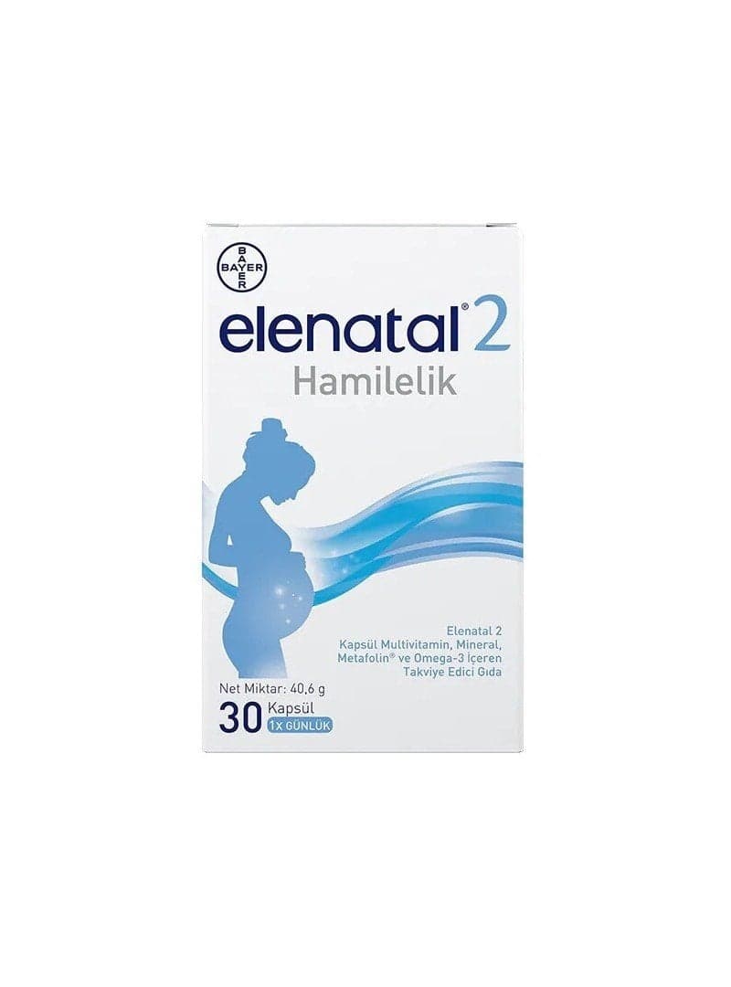 Elenatal 2 Hamilelik Omega-3 30 Kapsül