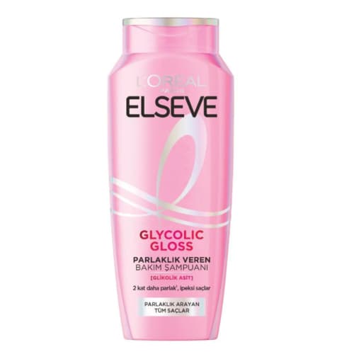 Elseve Şampuan Glycolic Gloss Parlaklık Veren Bakım Şampuanı 300 ml