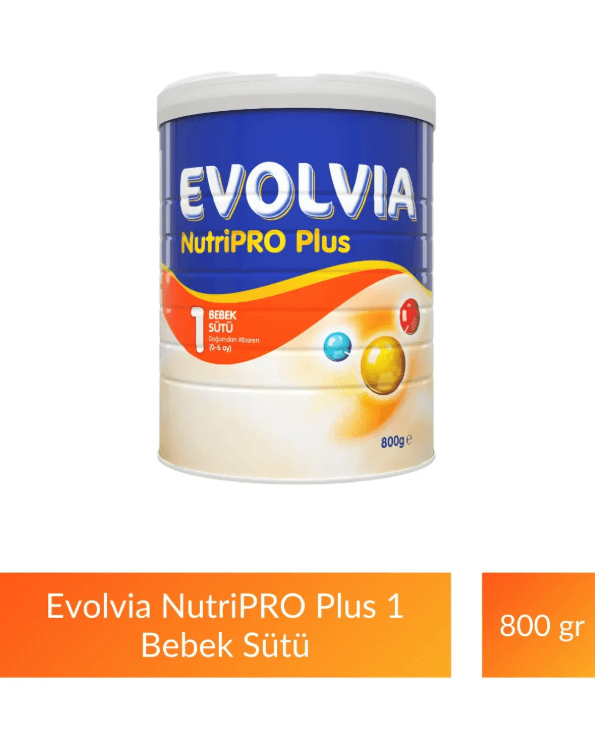 Evolvia Nutripro Plus 1 Bebek Sütü 800 gr