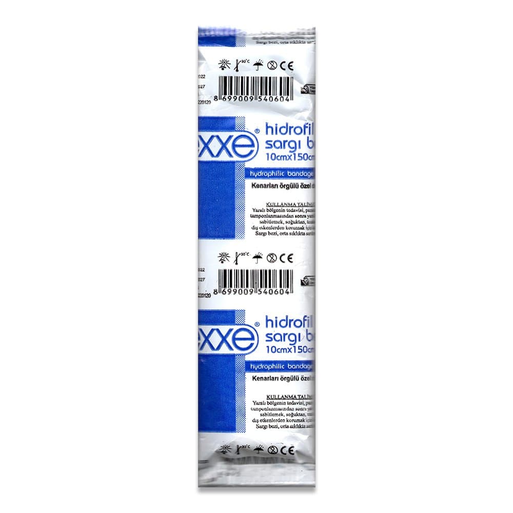 Exxe Hidrofil Sargı Bezi 10cm x 150cm