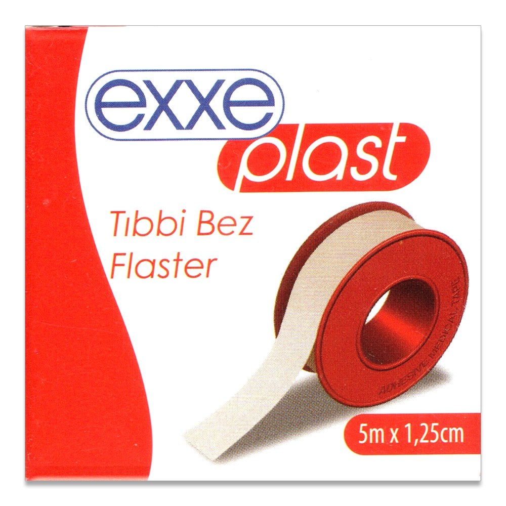 Exxe Tıbbi Bez Flaster 5m x 1,25cm