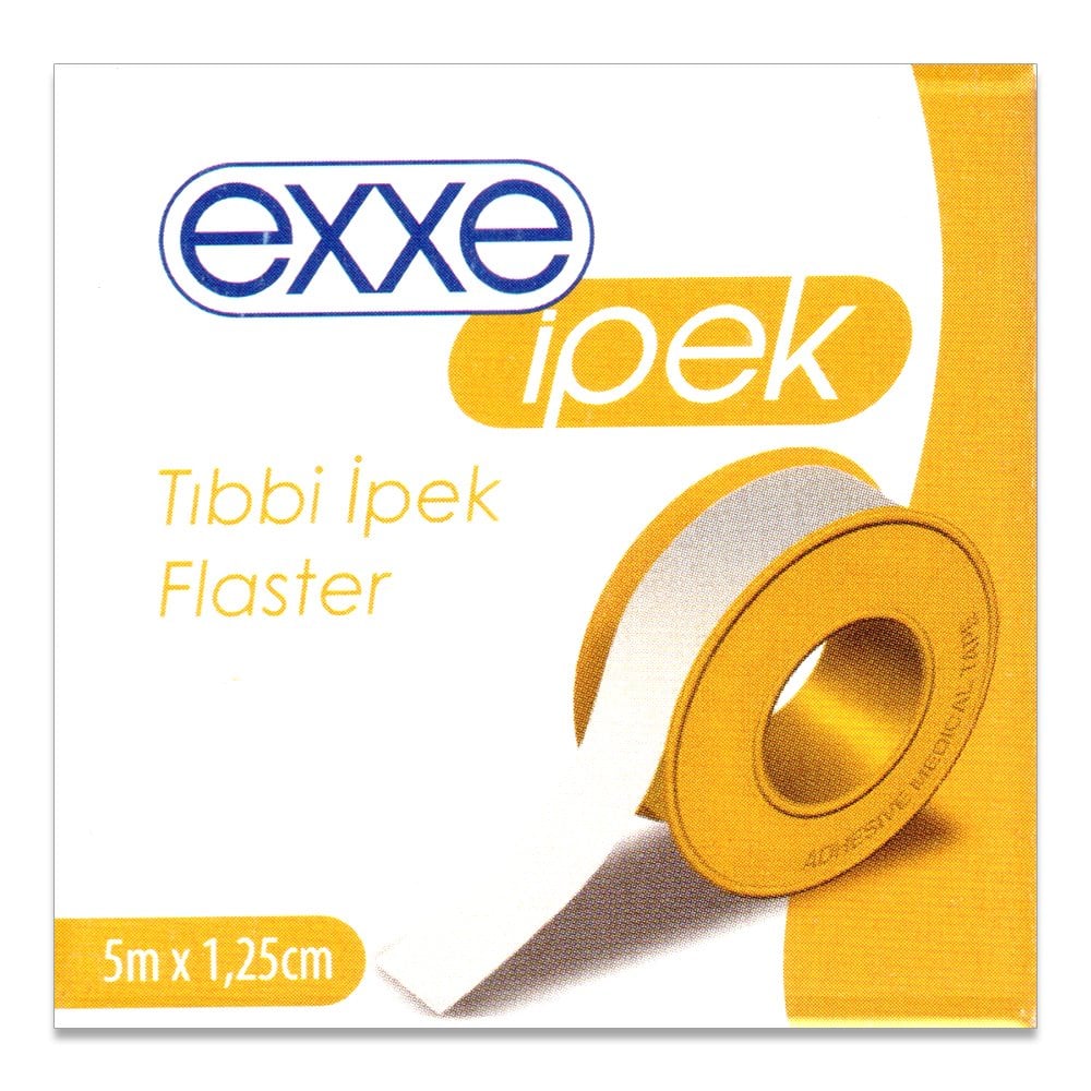 Exxe Tıbbi İpek Flaster 5m x 1,25cm