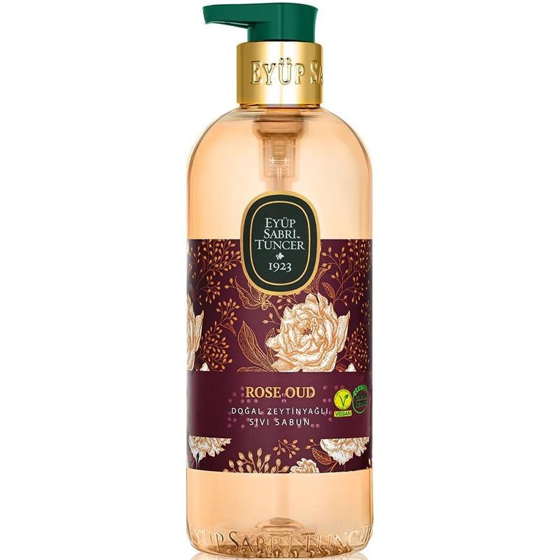 Eyüp Sabri Tuncer Rose Oud Doğal Zeytinyağlı Sıvı Sabun 500 ml