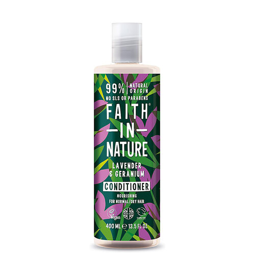 Faith In Nature Lavanta-Sardunya  Ferahlatıcı Saç Kremi 400 ml