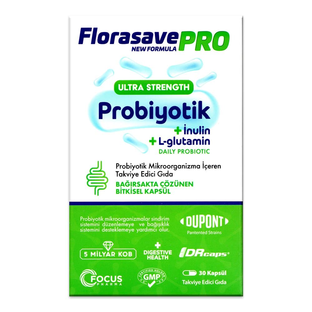 Florasave Pro Probiyotik 30 Kapsül