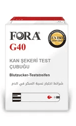 Fora G40 Şeker Ölçüm Stribi 50'li