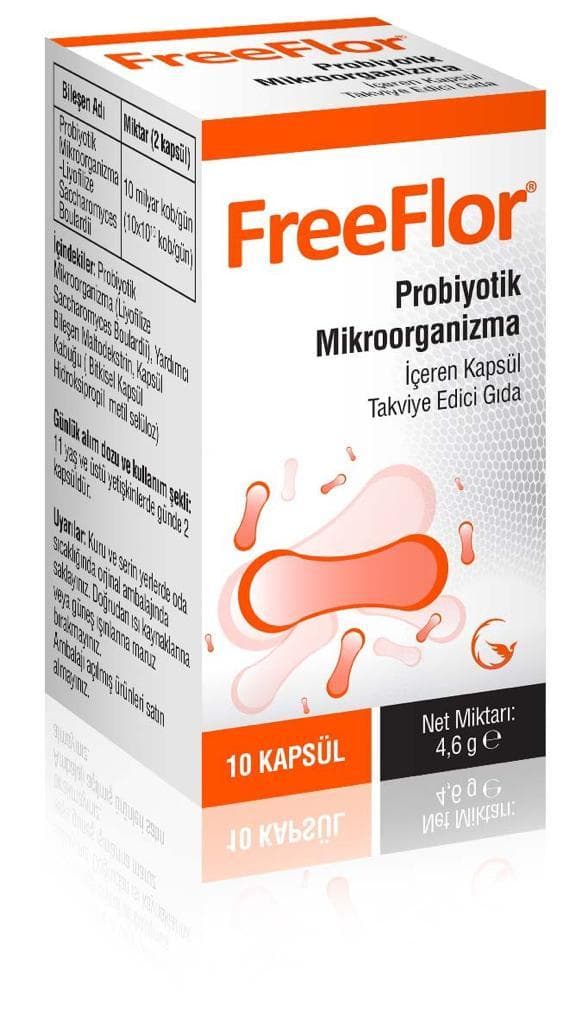 Freeflor Probiyotik 10 Kapsül