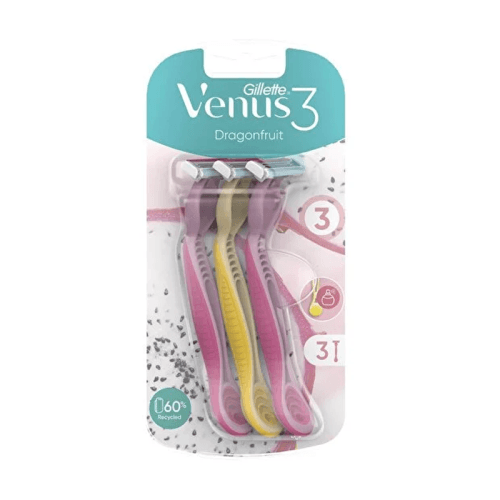Gillette Venüs Dragonfruit Tıraş Bıçağı 3 Adet
