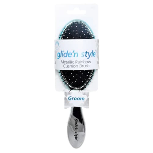 Glide'n Style Metalik Gökkuşağı Açma Tarama Fırçası