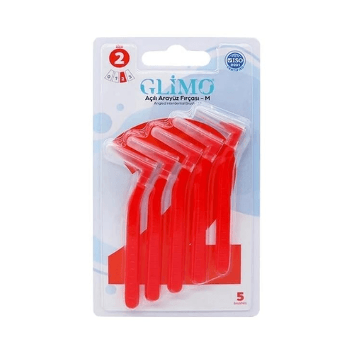 Glimo Açılı Arayüz Fırçası 0.51 mm  5 adet