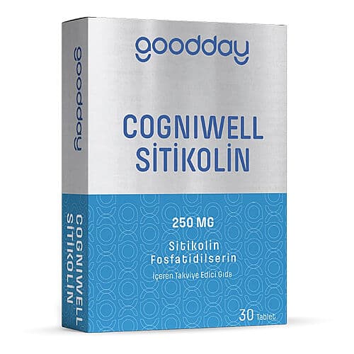 Goodday Cogniwell Sitikolin Takviye Edici Gıda 30 Tablet
