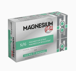 Goodday Magnesium Plus Sitrat + Bisglisinat Magnezyum 30 Kapsül