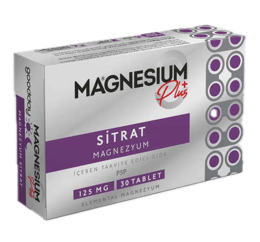 Goodday Magnesium Plus Sitrat Magnezyum 30 Tablet