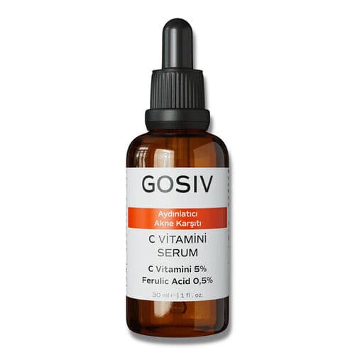 Gosiv Aydınlatıcı ve Düzensiz Ciltler İçin C Vitamini Serum 30 ml