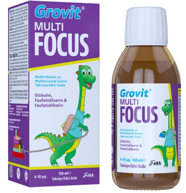 Grovit Multi Focus Şurup 150 ml