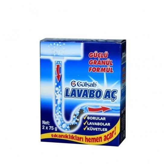 Gülşah Granül Lavabo Açıcı 2x75 gr
