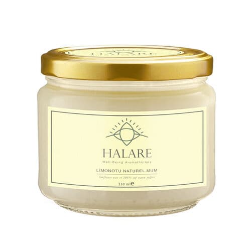 Halare Aromatherapy Limonotu Doğal Mum 330 ml