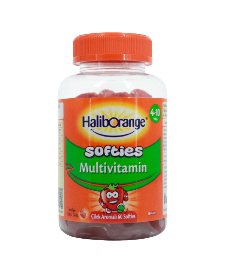 Haliborange Softies Multivitamin Çilek Aromalı 60 Softies