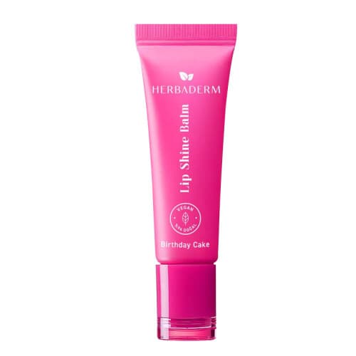 Herbaderm Lip Shine Balm - Birthday Cake 10 ml