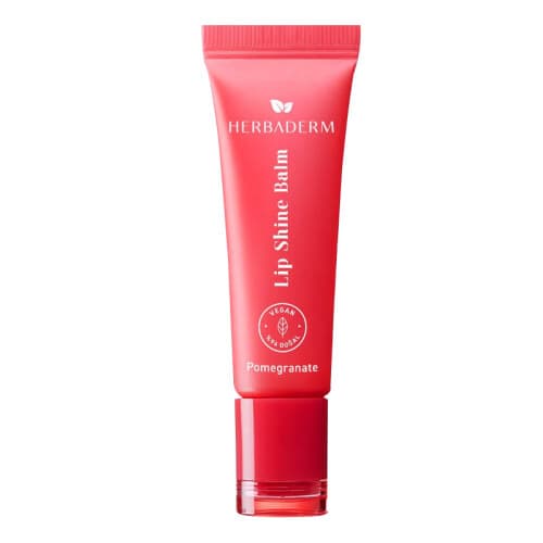 Herbaderm Lip Shine Balm - Pomegranate 10 ml