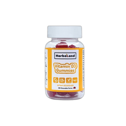 Herbaland Gummies Vitamin D3 60 Tablet