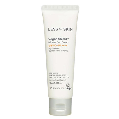 Holika Holika Less On Skin Vegan Spf 50 Shild Mineral Sun Cream 50 ml
