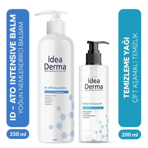 İdea Derma Ato Nemlendirici Bakım Seti
