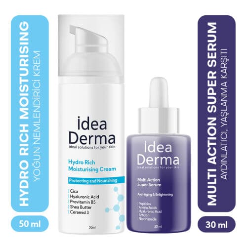 İdea Derma Nemlendirici ve Aydınlatıcı SET