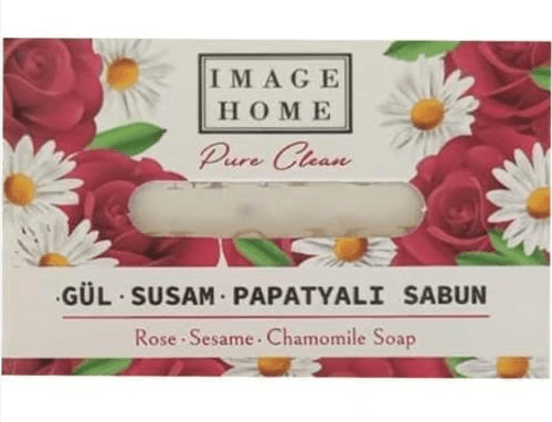 Image Home Doğal Sabun 100 gr - Gül-Susam-Papatya