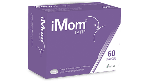 iMom Latte Omega 3 Takviye Edici Gıda 60 Kapsül