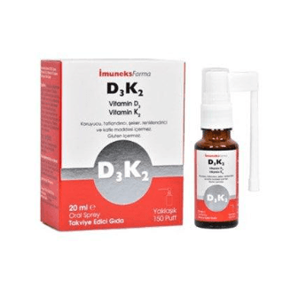 İmuneks Farma D3K2 Sprey 20 ml