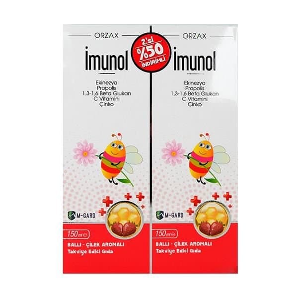 İmunol Şurup 150 ml 2.si %50 İndirimli