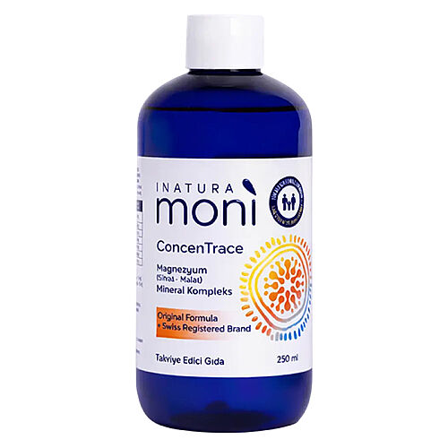 Inatura Moni Concentrace Magnezyum Sitrat-Malat Takviye Edici Gıda 250 ml