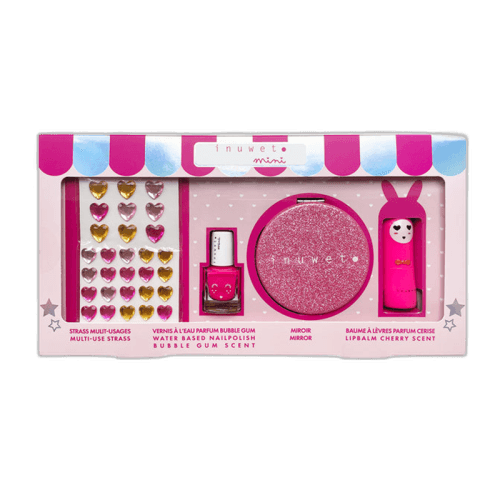 Inuwet Glitter Pink Kozmetik ve Cilt Bakım Hediye Seti