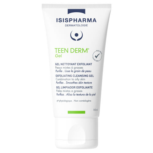 Isıs Pharma Teen Derm Gel Nettoyant Exfoliant 150 ml