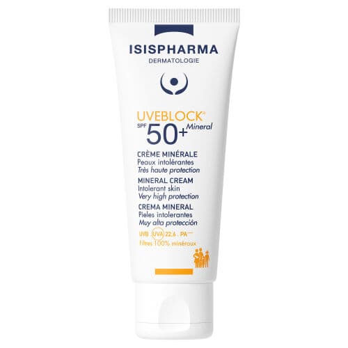Isis Pharma Uveblock SPF 50+ Mineral Cream 40 ml