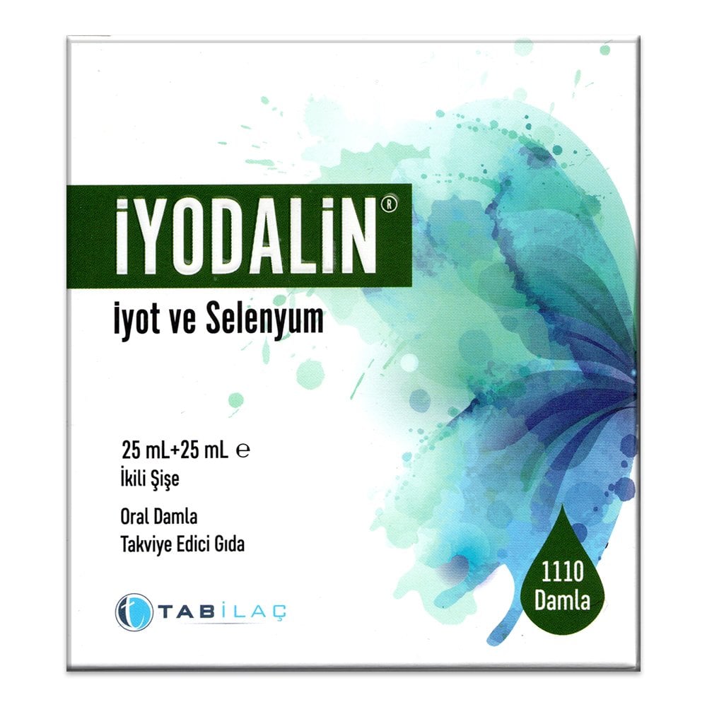 İyodalin İyot ve Selenyum 25ml + 25ml