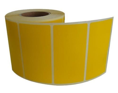Jenbol Sarı Zeminli Termal Etiket 40mmx60mm 1000 Sarım x 6 Adet