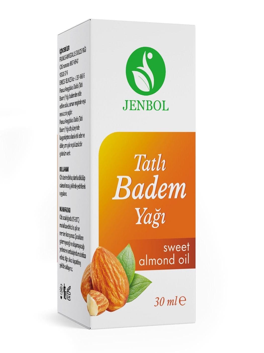 Jenbol Tatlı Badem Yağı 30 ml