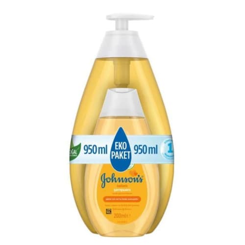 ​Johnsons Baby Bebek Şampuanı 750 ml + 200 ml