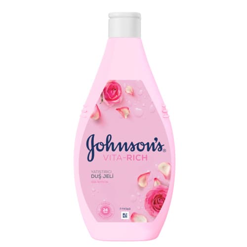 Johnsons Vita Rich  Gül Suyu Duş Jeli 400 ml