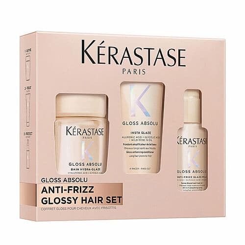 Kerastase Gloss Absolu Anti-Frizz Glossy Hair Set