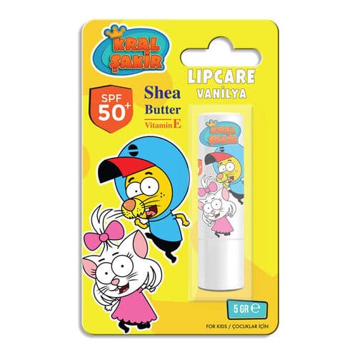 Kral Şakir SPF50+ Vanilyalı Dudak Koruyucu 5 gr