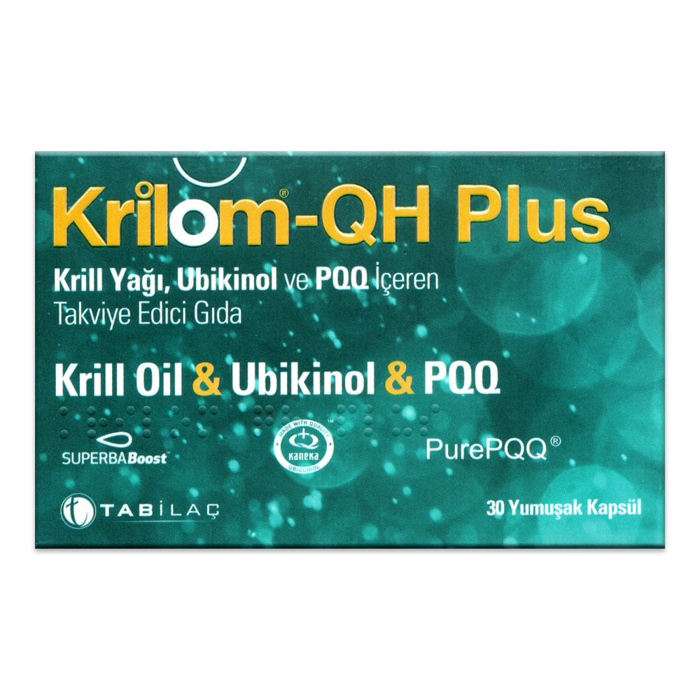 Krilom-QH Plus 30 Yumuşak Kapsül
