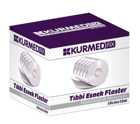 Kurmed Fix Tıbbi Esnek Flaster 10 cm x 10m
