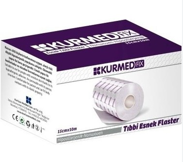 Kurmed Fix Tıbbi Esnek Flaster 15 cm x 10m